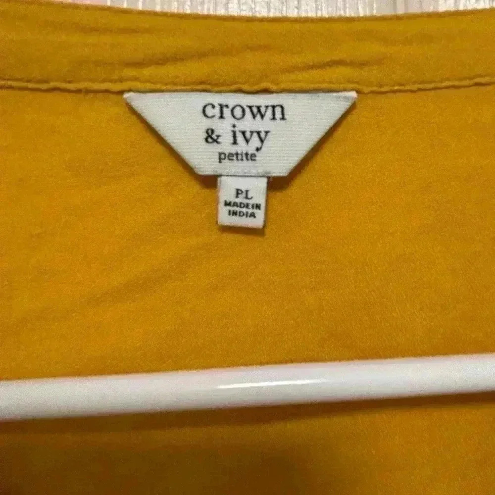 Mustard Yellow Women's Top - Picture 3 of 3
